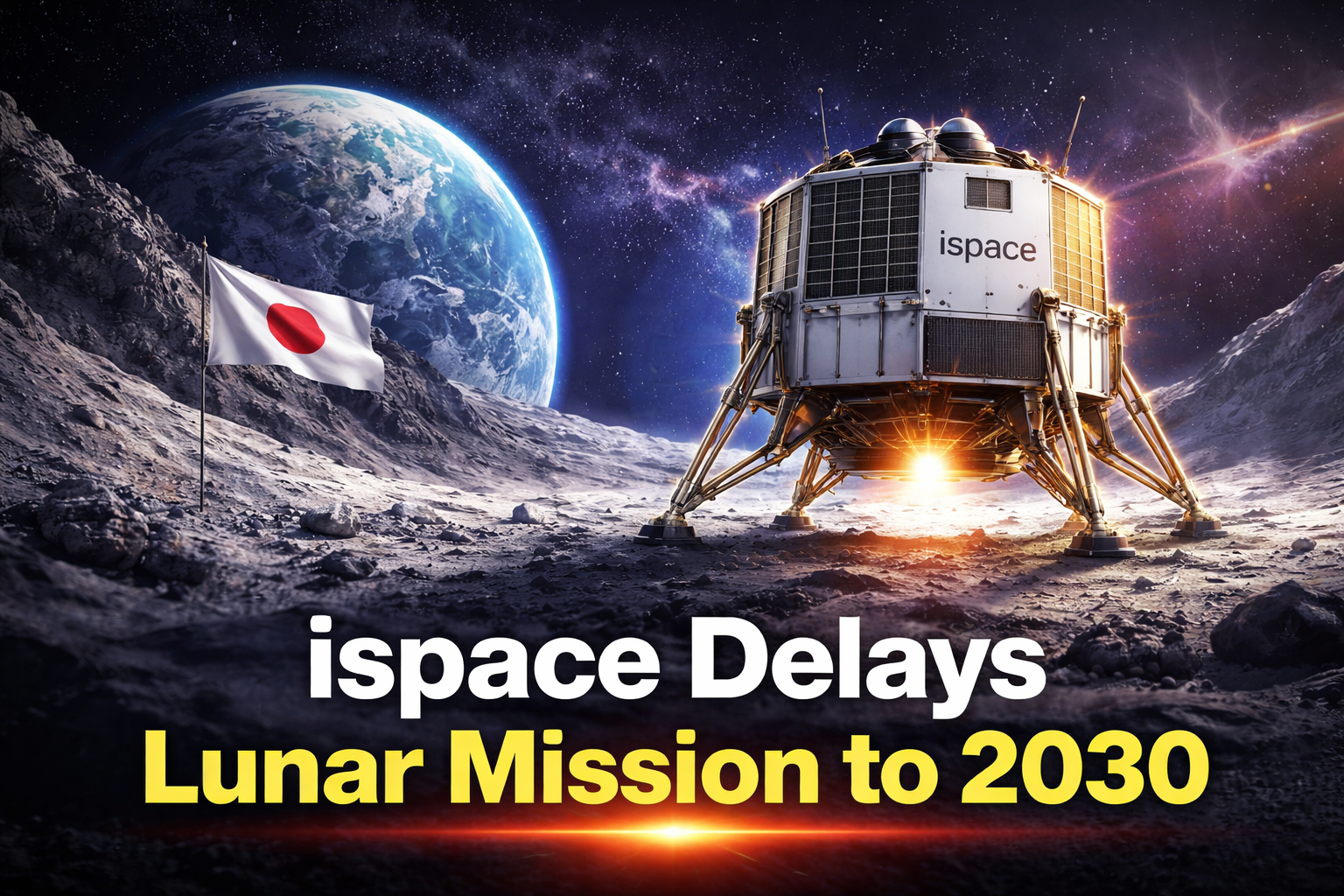 Moon Mission Delay: ispace Pushes Launch to 2030 - The Digginator